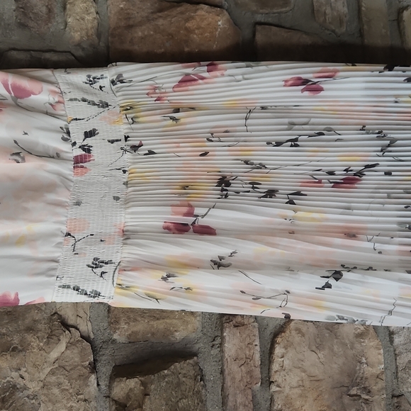 White House Black Market White Floral Dress ♥ - Picture 10 of 11